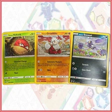 Pokemon TCG: PROMO CARDS COSMO FOIL Hisuian Sneasel Growlithe & Voltorb