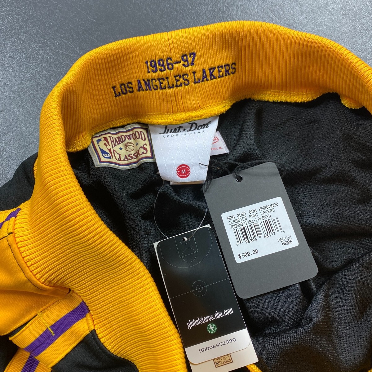 100% Authentic Just Don x Mitchell Ness 96 97 Los Angeles