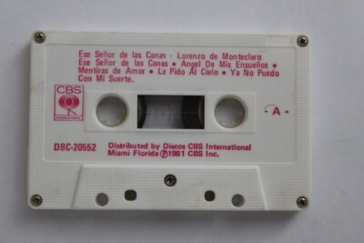 Lorenzo De Monteclaro Cassette Only Latin Ranchera Ese Senor De Las Canas  Casse