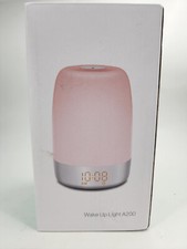 TOUCH WAKE UP NIGHT LIGHT A200 SUNRISE SIMULATION ALARM CLOCK 3 WAY WARM LIGHT
