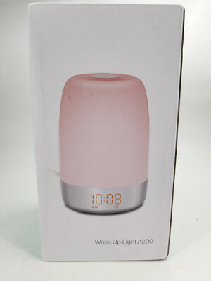 TOUCH WAKE UP NIGHT LIGHT A200 SUNRISE SIMULATION ALARM CLOCK 3 WAY WARM LIGHT