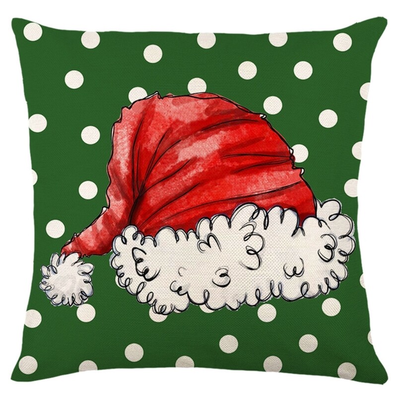 Christmas Pillow Cover for Home New Year 2023 Merry Christmas Tree