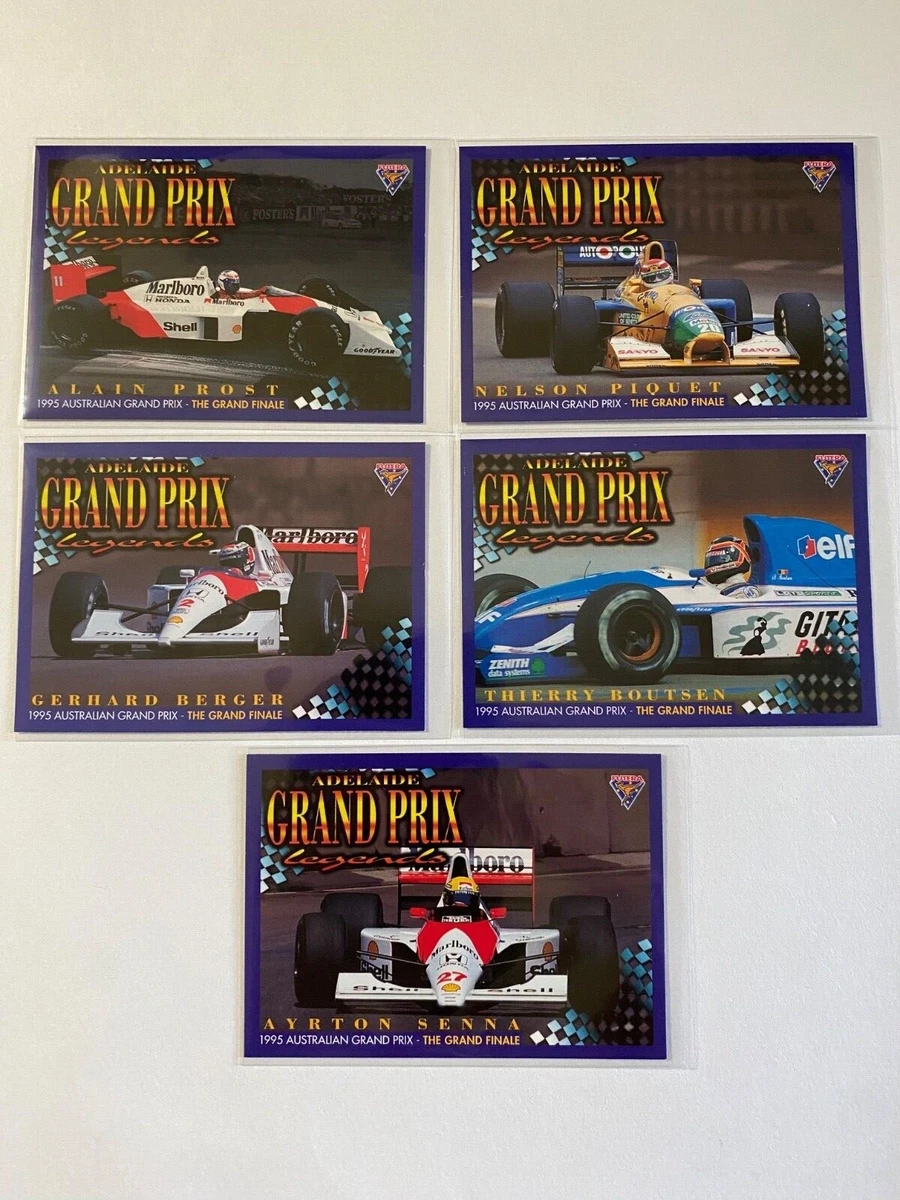 Formula 1 Auto Racing 1995 Season Sports Trading Cards