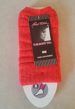 Rachel McLish Body Co. 1980s Red Ankle Leg Warmers Style 2421 NWT NOS