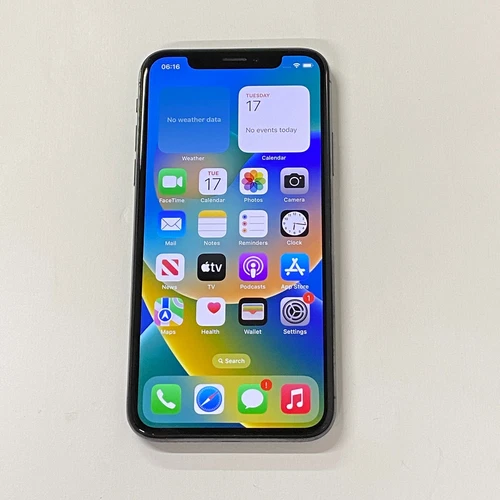 iPhone X 256GB Space Grey Network Unlocked 82% Battery iOS16  - Fair Condition