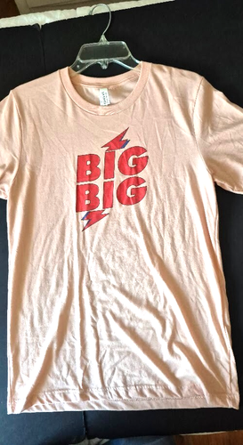 Canvas - Big Big Logo Women's Pink / Peach T-Shirt Size M - Picture 9 of 12