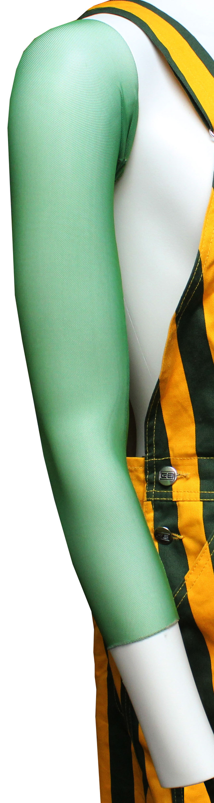 Спортивные новинки Зеленый нейлоновый бустер-рукав - Один рукав