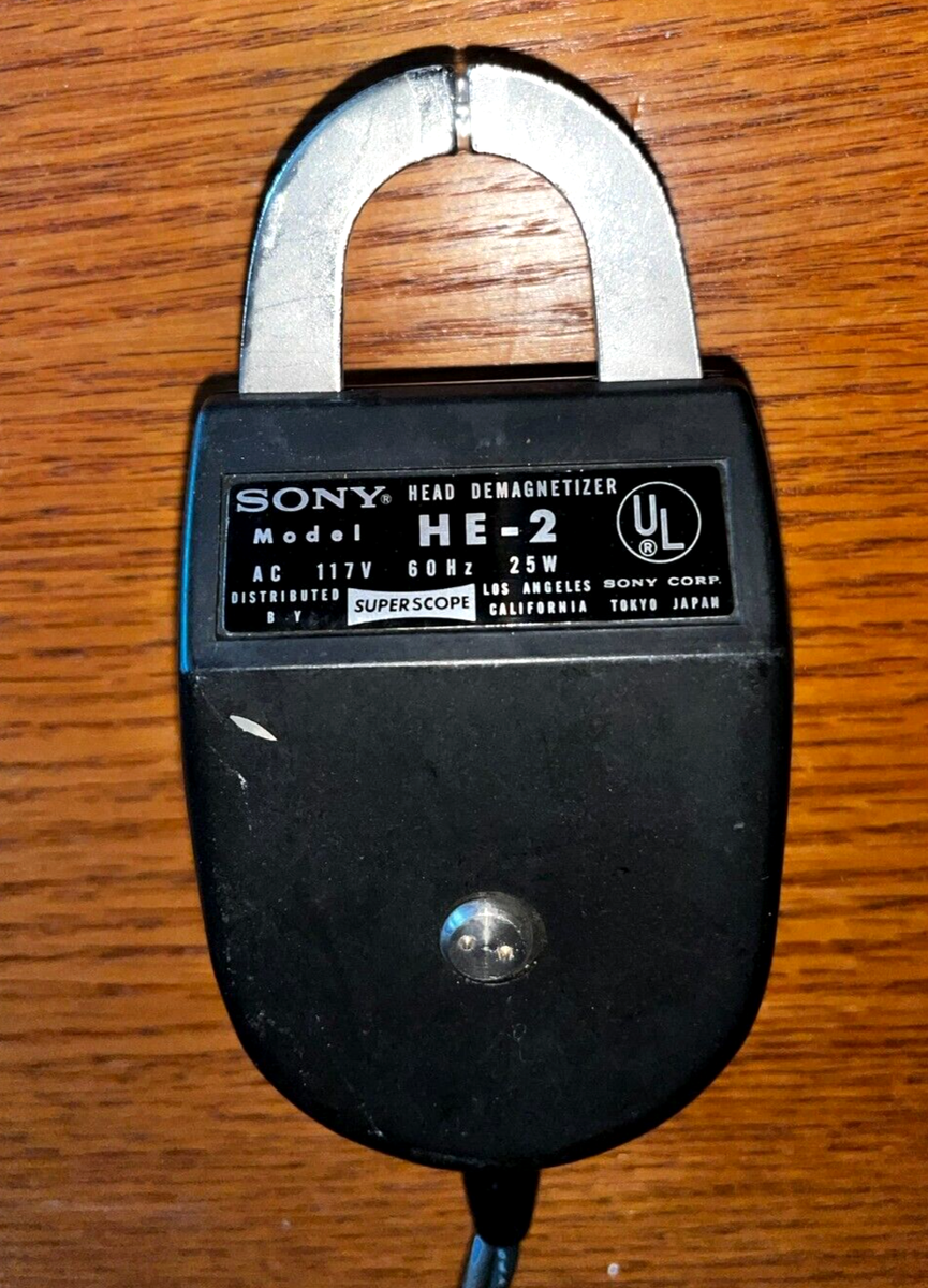 Sony HE-2 Head Demagnetizer | eBay
