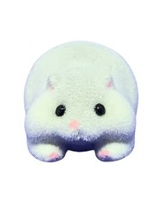 Gray (Laying On Stomach) Hamster Animal USB Cable Bite Protector Holder