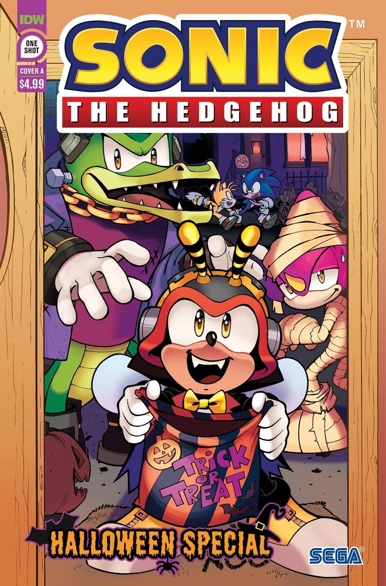 Sonic The Hedgehog #66 B Oz Variant (10/25/2023) Idw