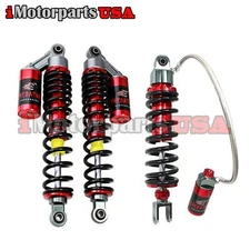 PERFORMANCE FRONT & REAR GAS AIR SHOCKS ABSORBERS SET FOR HONDA TRX400EX TRX450R