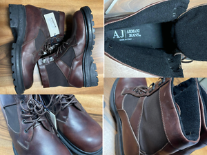 armani winter boots