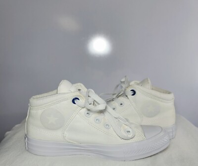 Converse Womens Size 6.5 Hi Street white High Top Sneakers.