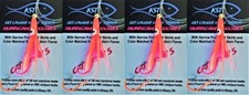 KOKANEE TROUT FISHING TACKLE 4 CATEGORY FIVE PORANGE HOOCHIE FISHING LURES