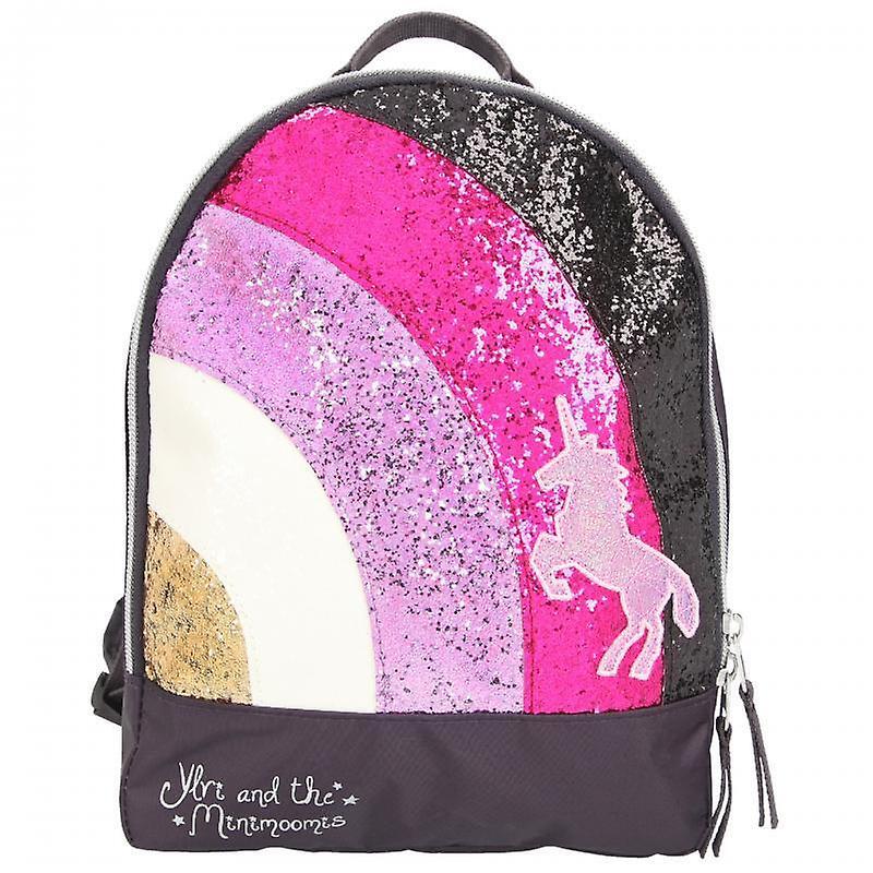 Ylvi and the Minimoomis backpack Glitter Unicorn rucksack Rainbow back pack bag