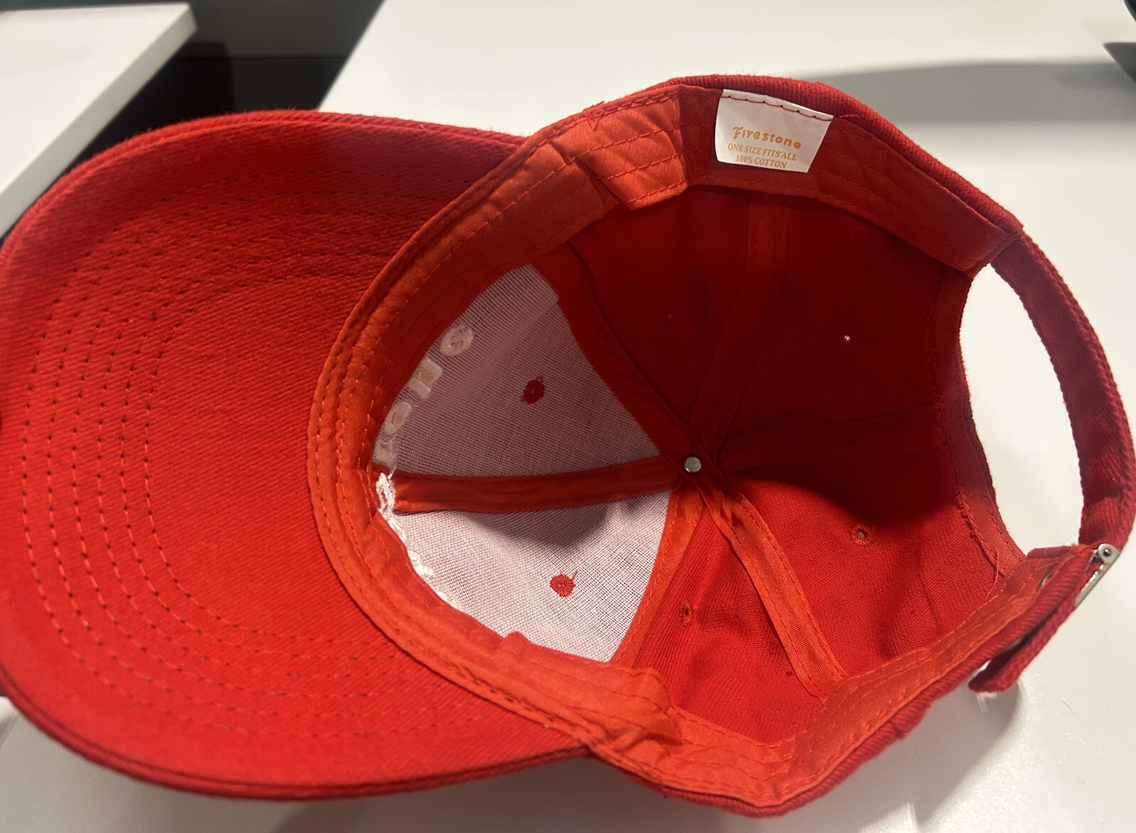 FIRESTONE ADJUSTABLE SNAPBACK BASEBALL HAT/CAP, R… - image 4