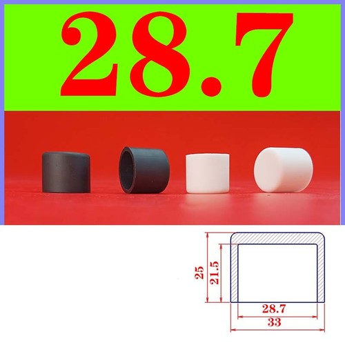 Pipe Tube Plugs End Cover Caps Silicone Rubber Round Blanking 2.8mm-78.5mm White - Picture 32 of 58