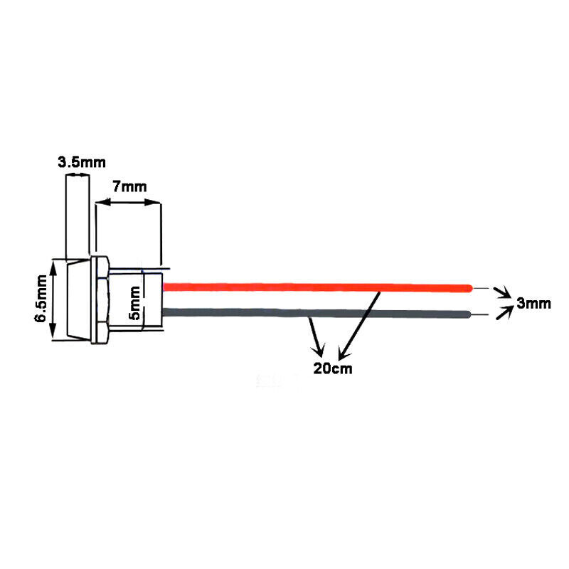 Ultra Bright 5mm Flat Top Concave Leds. These Are Really Wide Angle Leds And Can Be Used In Many - Foto 12