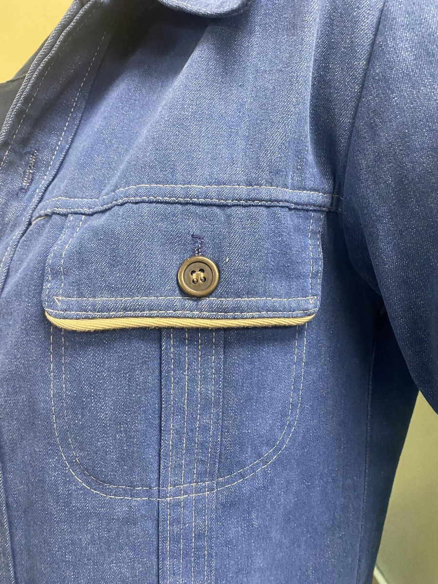 Vintage 70s JCPenney Fashions Denim Jacket M/L | eBay