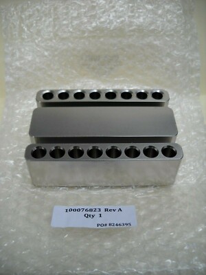 APPLIED BIOSYSTEMS CYTKICK MAX 100076823 REV.A 16 X 1.5/2.0mL TUBE COOLING RACK