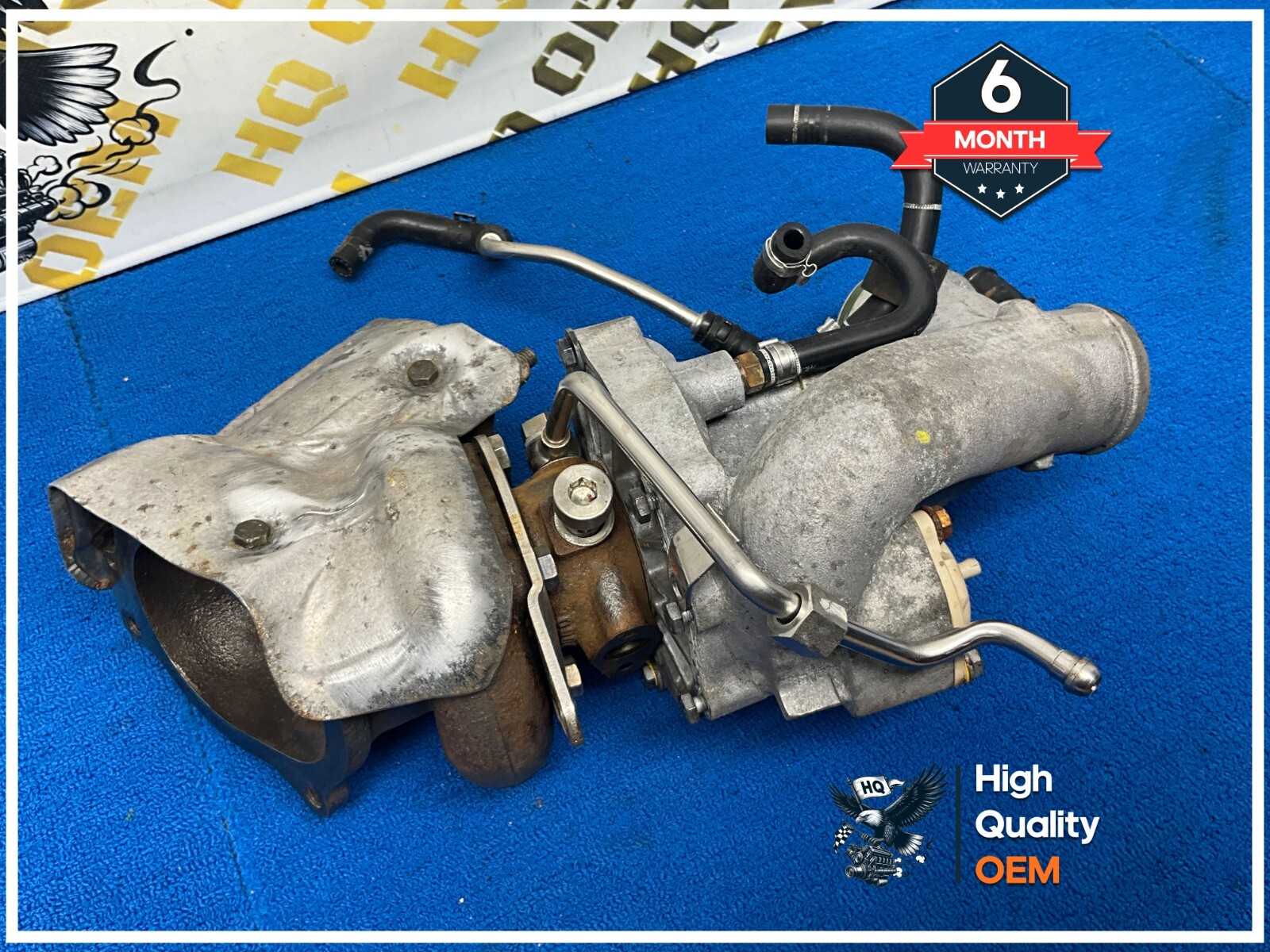 2007 BENTLET CONTINENTAL GTC LEFT SIDE TURBOCHARGER TURBO OEM