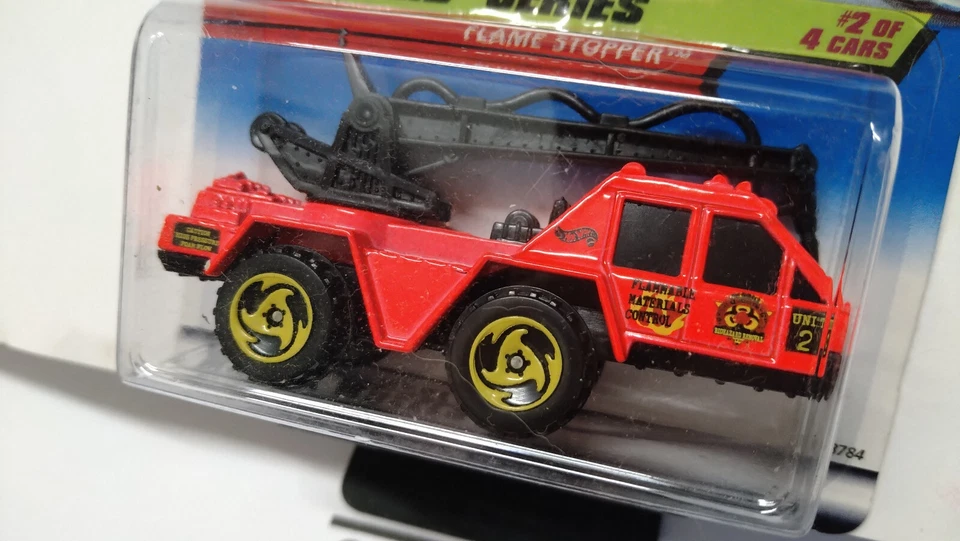 Hot Wheels Flame Stopper Collector 718 Thailand (CP23) - Photo 2/2