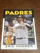 2021 Topps Update - Eric Hosmer - 1986 Insert - San Diego Padres #86B-5 B54