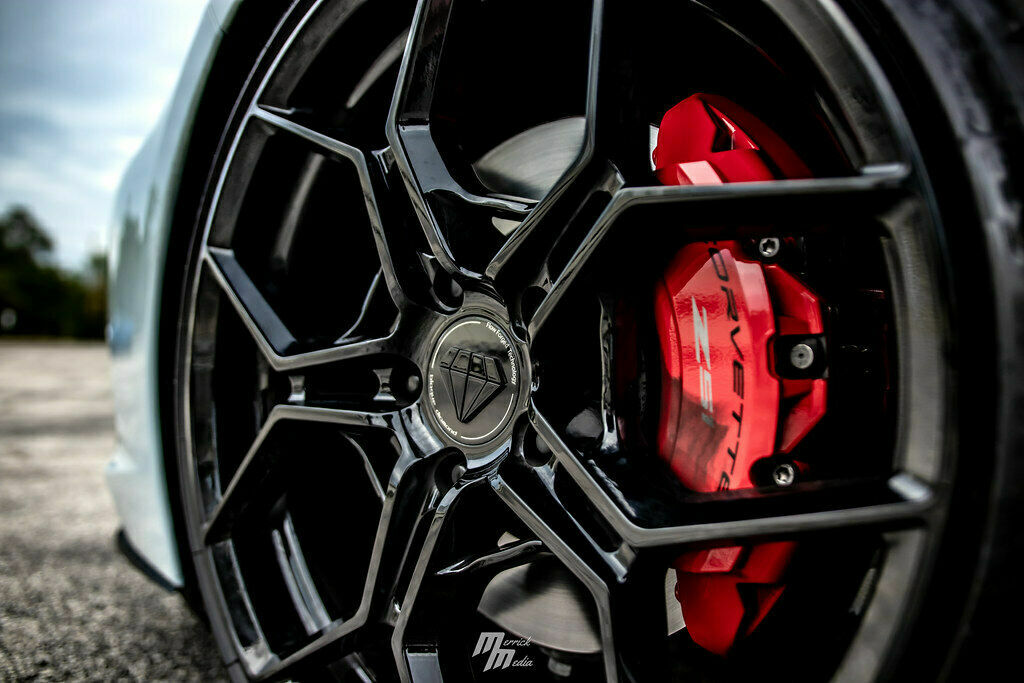 20X9 21X12 BLAQUE DIAMOND BD-F25 GLOSS BLACK WHEELS C8 WITH TIRES