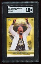 2017 Topps WWE Undisputed #22 Luke Gallows Gold 05/10 SGC 10 GEM MINT SSP