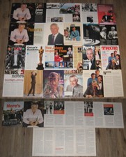 Johnny Carson original FULL PAGED magazine clippings pages PHOTO article