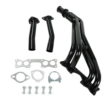 For 90-95 Nissan D21/Pickup 2.4L Engine Tubular Manifold Tri-Y Exhaust Header