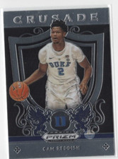 2019 Prizm Draft Picks Crusade Cam Reddish RC #43 Duke Blue Devils Hawks