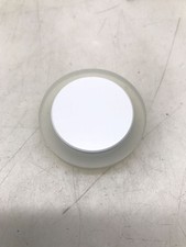 EVI Herrajes | Klebe-Tuerstopper | Ø35 x 12 mm | Edelstahl Weiss lackiert
