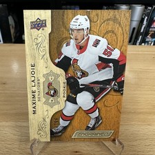 2018-19 Upper Deck Engrained Rookies /299 Max Lajoie Maxime Lajoie #94 Rookie RC
