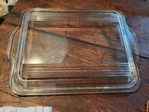 Vintage PYREX 503-C Split Ribbed Glass Refrigerator Dish LID ONLY