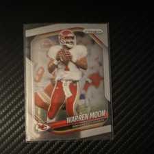 2025 Panini Prizm Warren Moon #52 Kansas City Chiefs Football Card