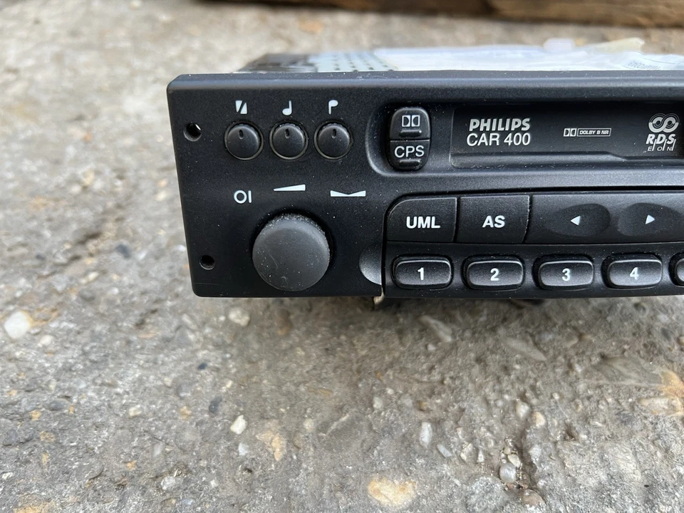 Philips CAR 400 RDS Kassette Autoradio Radio Oldtimer Kassettenradio 09136106 - Bild 3 von 4