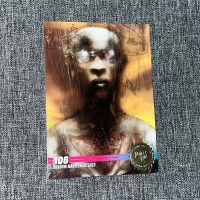 Limited Run Games Trading Card #106 Shadow Man Remastered Gold LRG