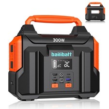 Portable Power Station 300W 257wh Lithium Battery Small Portable Generator fo...