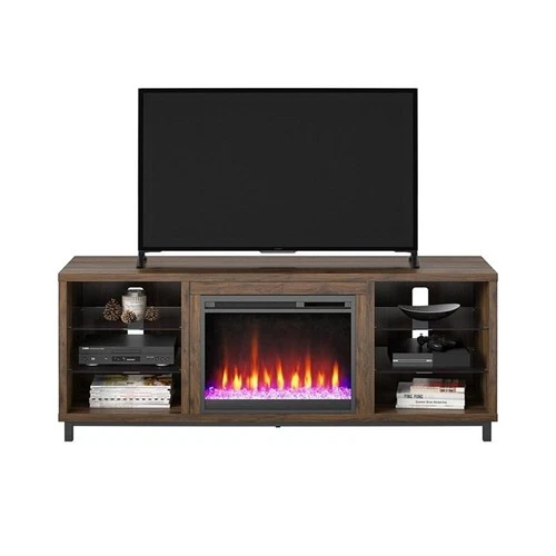Ameriwood Home Lumina Fireplace TV Stand - Thumbnail 4