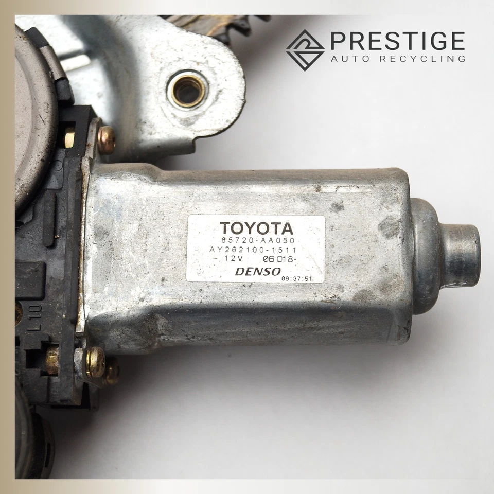 Toyota Camry 2002 2003 regulador de ventana de puerta con motor delantero izquierdo 69802-AA030 Foto 2 de 4