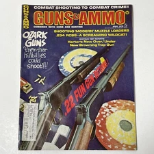 Guns & Ammo Magazine April 1970 Ozark Guns Hillbillies Modern Muzzle Loaders USA