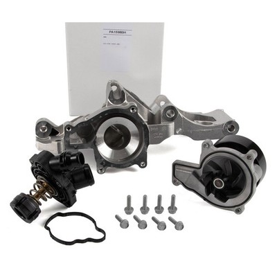 SALERI SIL Wasserpumpe + Thermostat + Dichtung für BMW 2er F45/46 X1 F48 X2 F39