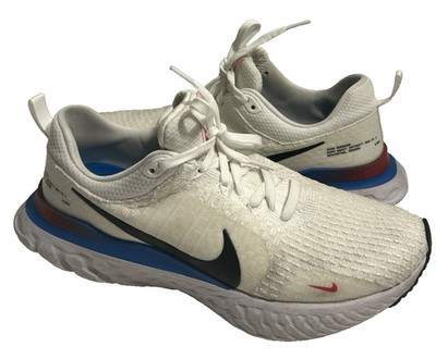 Nike FJ3994-100 Men's Size 12 React Infinity Run FK White Shoes Sneakers
