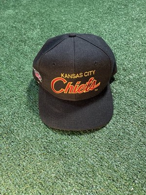 Vintage 90 s Rare NFL Kansas City Chiefs Sports Specialties Script SnapBack Hat