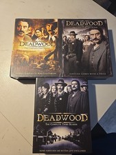 Deadwood: The Series DVD  s, Seasons 1-3, Complete Seasons, 3 Box Sets