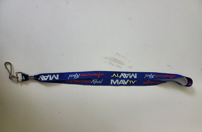 Lanyard MAV TV American Reel  - Blue Hook 32'' Loop