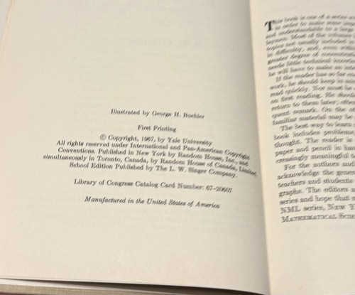 Geometry Revisited by H.S.M. Coxeter & S.L. Greitzer 1967 HC /DJ/ 1st Printing - Picture 4 of 12
