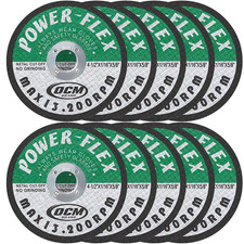 4 1/2 Inch X 1/16 Inch X 5/8 Inch Premium Cut off Wheels - 10 Pack -, for Cuttin