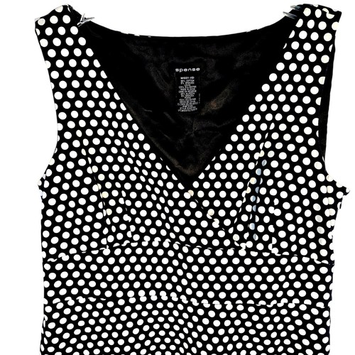 Robe Spense Femme Noire Gabardine Sans Manches - Taille 18W - Neuve Avec étiquettes